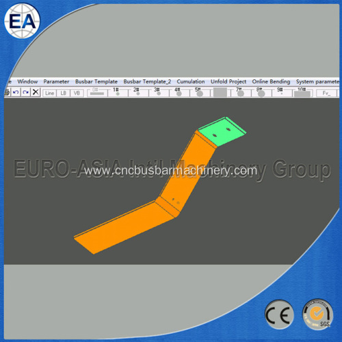 Busbar Punching and Shearing Machinery with 3D Software